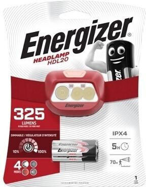 Energizer Φακός LED IPX4 με Μέγιστη Φωτεινότητα 325lm Headlight 444282