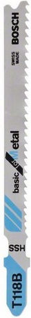 Bosch T118B Λάμες για Μέταλλο 92mm 100τμχ
