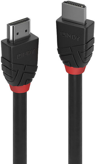 Lindy HDMI 2.1 Cable HDMI male - HDMI male 3m Μαύρο 36772