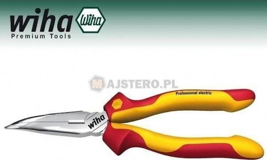 Wiha Μυτοτσίμπιδο Κυρτό Ηλεκτρολόγου Μήκους 200mm 26729
