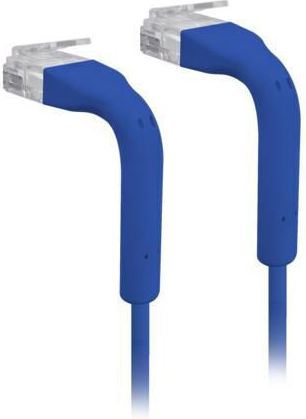 Ubiquiti U/UTP Cat.6 Καλώδιο Δικτύου Ethernet 0.22m Μαύρο 1τμχ U-Cable-PATCH-RJ45-BL