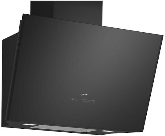 Neff Απορροφητήρας Καμινάδα 80cm Μαύρος με Wi-Fi D88IAN2S0
