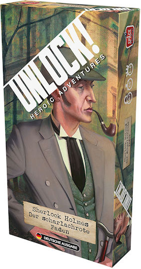 Επιτραπέζιο Παιχνίδι Unlock! - Sherlock Holmes: Faden για 1-6 Παίκτες 10+ Ετών SCOD0044 (GER) Asmodee