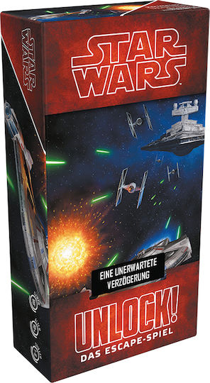 Επιτραπέζιο Παιχνίδι Unlock! - Star Wars: Eine Unerwartete Verzögerung για 1-6 Παίκτες 10+ Ετών SCOD0059 (GER) Asmodee
