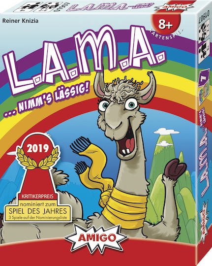 Επιτραπέζιο Παιχνίδι Lama για 2-6 Παίκτες 8+ Ετών AMI01907 (GER) Amigo