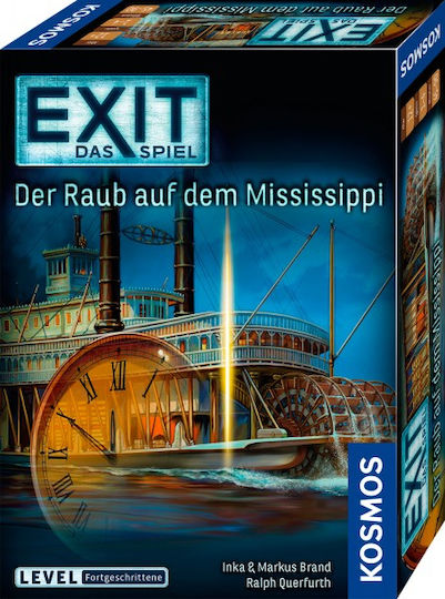 Επιτραπέζιο Παιχνίδι Exit: The Game - The Theft On The Mississippi για 1-4 Παίκτες 12+ Ετών 691721 (GER) Kosmos