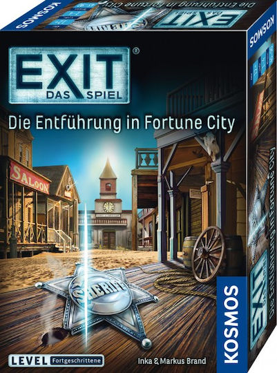 Επιτραπέζιο Παιχνίδι EXIT Die Entführung in Fortune City για 1-4 Παίκτες 12+ Ετών 680497 (GER) Kosmos