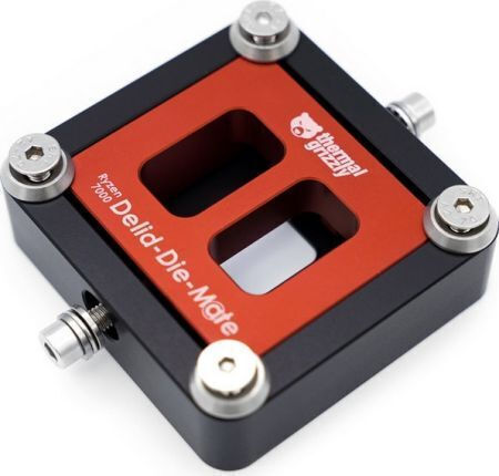 Thermal Grizzly Grizzly Amd Am5 Ryzen 7000 Delid-die-mate Μαύρο TG-DDM-R7000-R