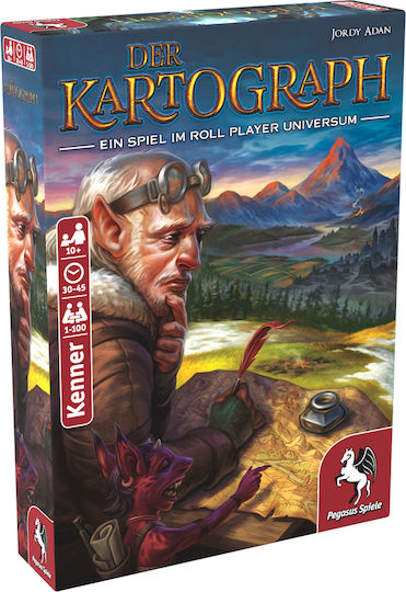 Επιτραπέζιο Παιχνίδι The Cartographer για 1+ Παίκτες 10+ Ετών 51310G (GER) Pegasus Spiele