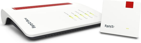 AVM FRITZ!Box 7530 AX & Fritz!Repeater 1200 AX Ασύρματο VDSL2 Modem Router Wi‑Fi 6 με 4 Θύρες Gigabit