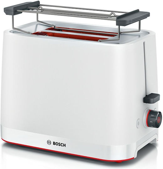 Bosch MyMoment TAT3M121 Φρυγανιέρα 2 Θέσεων 950W Λευκή