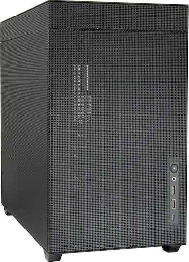 Inter-Tech IM-2 Expander Mini Tower Κουτί Υπολογιστή Μαύρο