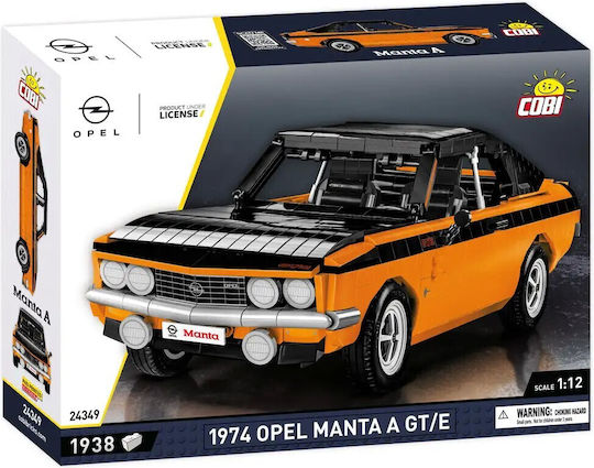 Cobi Τουβλάκια Opel Manta A GTE 1974 για 7+ Ετών 1938τμχ
