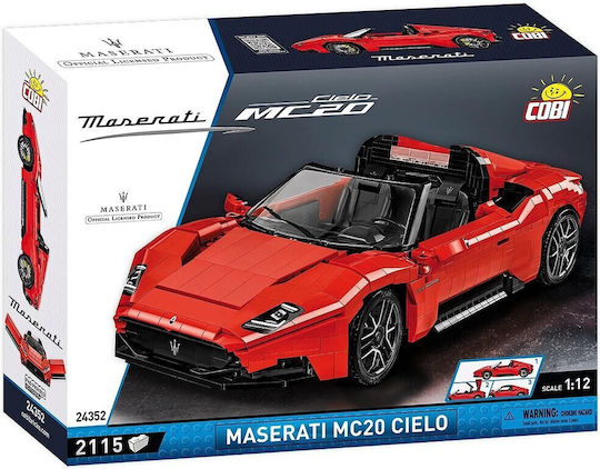 Cobi Τουβλάκια Maserati MC20 Cielo για 7+ Ετών 2115τμχ