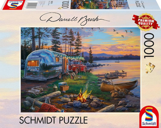 Παζλ Schmidt Bush Campfire Paradise 1000τεμ