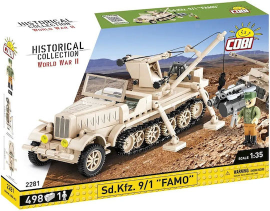 Cobi Τουβλάκια Historical Collection Wwii Sd.kfz. 9-1 Famo για 7+ Ετών 502τμχ