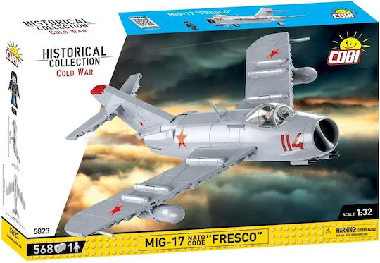 Cobi Τουβλάκια Historical Collection Cold War Mig-17 Fresco για 7+ Ετών 568τμχ COBI-5823