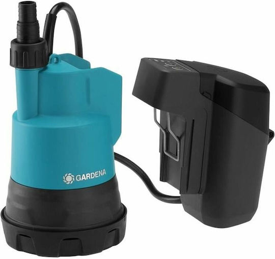 Gardena 2000/2 Μονοφασική Αντλία Ακαθάρτων & Ομβρίων Υδάτων με Φλοτέρ 18V 94A 14600-20