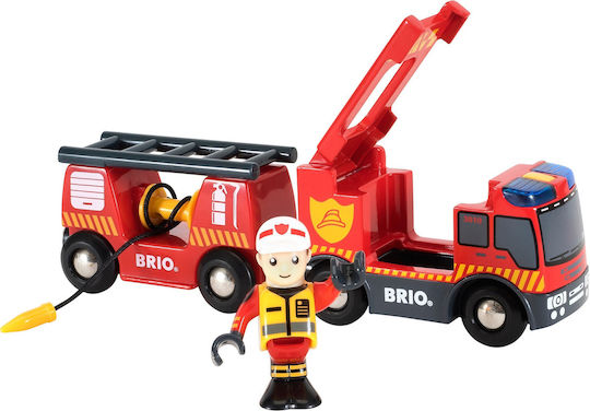 Brio World Πυροσβεστικό Όχημα Σκάλας Όχημα Παιχνίδι 33811