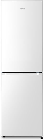Gorenje Ψυγειοκαταψύκτης 256lt NoFrost Υ182.4xΠ55xΒ57εκ. Λευκός NRK418ECW4