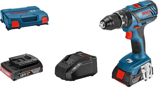 Bosch GSR 18V-28 Δραπανοκατσάβιδο Μπαταρίας 18V 2x2Ah 06019H400B