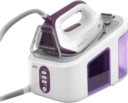 Braun CareStyle 3 Pro IS3155VI Σύστημα Σιδερώματος Πίεσης 6.5bar με Δοχείο 2lt