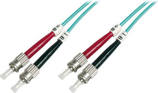 Digitus U/UTP Καλώδιο Δικτύου Ethernet 10m Τιρκουάζ 1τμχ DK-2511-10/3