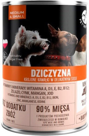 Pet Republic Υγρή Τροφή Σκύλων σε Κονσέρβα με Κρέας χωρίς Σιτηρά & Γλουτένη 400gr