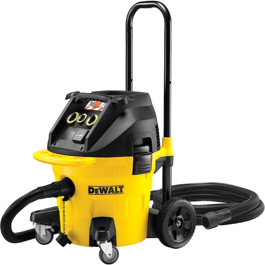 Dewalt DWV905H Σκούπα Υγρών / Στερεών 1400W με Πλαστικό Κάδο 38lt