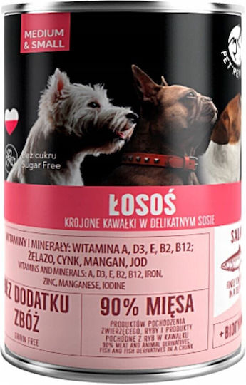 Pet Republic Υγρή Τροφή Σκύλων σε Κονσέρβα με Σολομό χωρίς Σιτηρά & Γλουτένη 400gr 91780