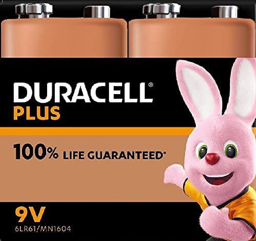 Duracell Plus Αλκαλικές Μπαταρίες 9V 4τμχ