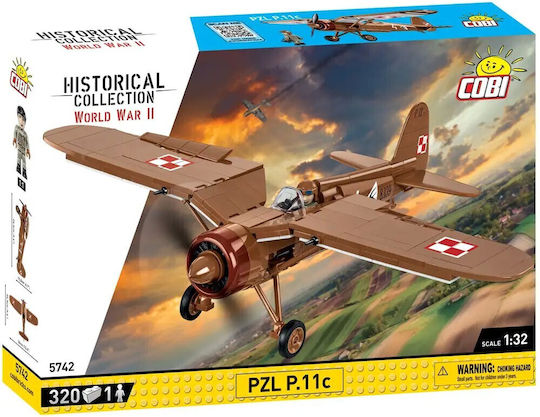 Cobi Τουβλάκια PZL P.11C για 7+ Ετών 320τμχ