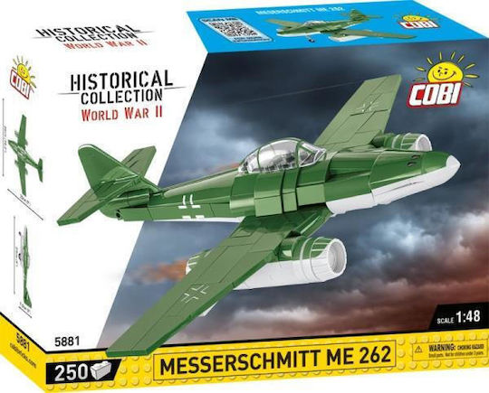 Cobi Τουβλάκια Historical Collection World War II Messerschmitt Me262 για 7+ Ετών 250τμχ COBI-5881