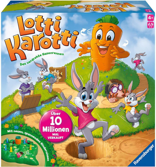 Επιτραπέζιο Παιχνίδι The Twisted Rabbit Race για 2-6 Παίκτες 4+ Ετών 22343 (GER) Ravensburger