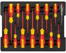 Bosch Σετ 14 Κατσαβίδια Ηλεκτρολόγου VDE 10V Ακριβείας 1600A02NF9