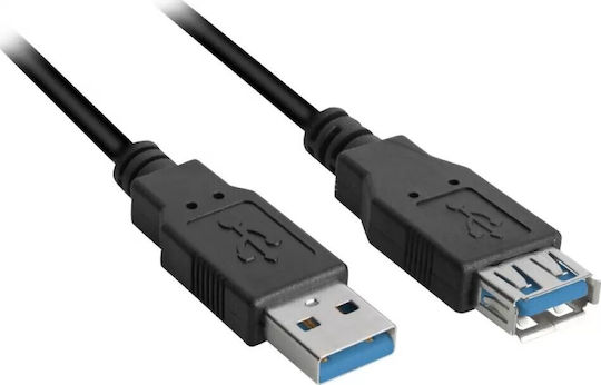 Sharkoon USB 3.0 Cable USB-A male - USB-A female 2m