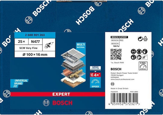 Bosch 2 608 Δίσκος Κοπής Μετάλλου 115mm 0601105185