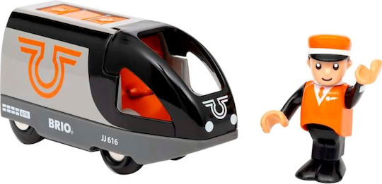 Brio Toys Τρενάκι Πορτοκαλί-Μαύρο για 3+ Ετών