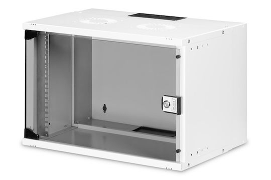 Digitus Επιτοίχια Καμπίνα Rack 7U Γκρι DN-49202