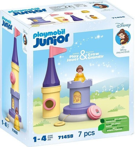 Playmobil Junior Ο Μουσικός Πύργος Της Μπελ για 1-4 ετών 71458