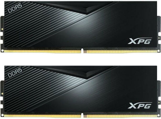 Adata XPG Lancer 64GB DDR5 RAM με 2 Modules (2x32GB) και Ταχύτητα 6000 για Desktop (AX5U6000C3032G-DCLABK)