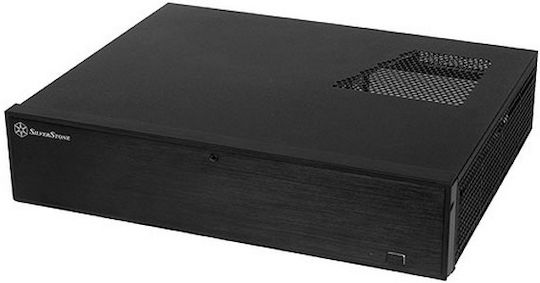 Silverstone ML04B Home Theater Κουτί Υπολογιστή Μαύρο