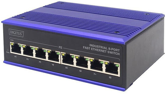 Digitus DN-650106 Unmanaged Switch με 8 Θύρες Ethernet