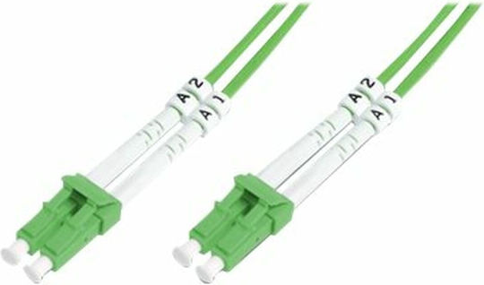 Digitus Καλώδιο Οπτικής Ίνας LC-LC 1m Πράσινο 1τμχ DK-2533-01/5