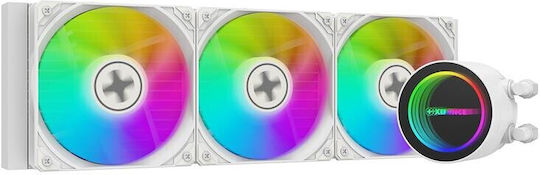Xilence LiQuRizer LQ360G.ARGB XC998 Υδρόψυξη Επεξεργαστή Τριπλού Ανεμιστήρα 120mm για Socket AM4/AM5/1200/115x Λευκή