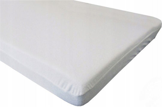 Sundo Προστατευτικό Επίστρωμα Υπέρδιπλο με Φούστα Λευκό 40716 160x200εκ.