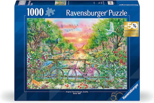 Bicycles Amsterdam Puzzle 2D 1000 Κομμάτια 12001089