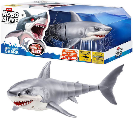Zuru Robo Alive Shark Attack Ηλεκτρονικό Ρομποτικό Παιχνίδι για 3