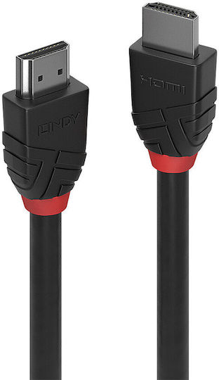 Lindy HDMI 2.0 Cable HDMI male - HDMI male 10m Μαύρο (36468)