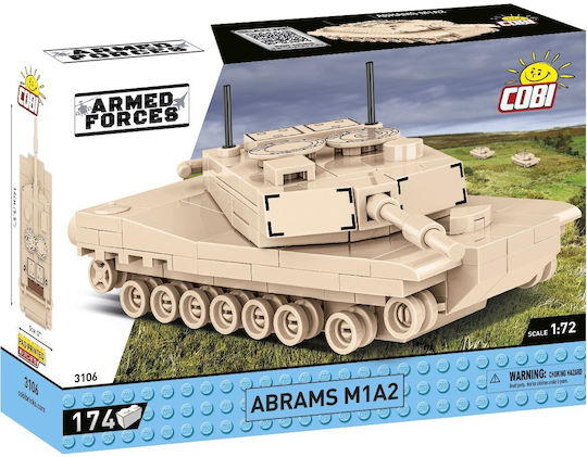 Cobi Τουβλάκια Abrams M1A2 για 6+ Ετών 174τμχ